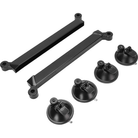 Support à ventouse pour antenne satellite, compatible avec les vitres de voiture et les toits ouvrants. Kit de fixation à ventouse en ABS pour antenne satellite, idéal pour les camping-cars et les véh (1/5)