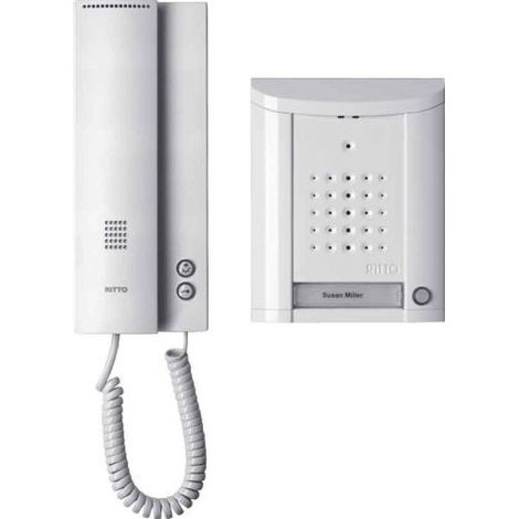 RITTO 1841120 INTERFONO ENTRAVOX 1WE PLATA