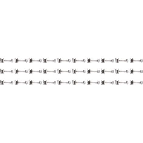 30 crochets orthodontiques en acier inoxydable, pièces de remplacement pour fil d'arc, accessoires dentaires (1/5)
