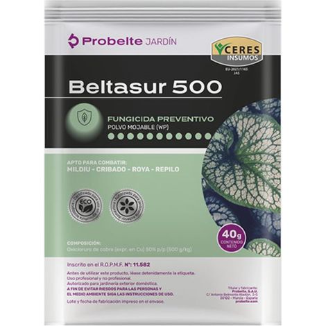PROBELTE BELTASUR 500 Fungicida con Oxicloruro de Cobre 50%, 40