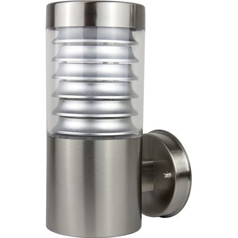 Applique esterna inox argento E27 IP44 SU-MA Joy 91063L (1/3)