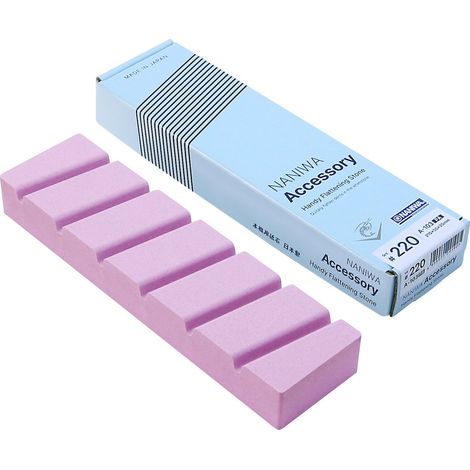 Naniwa 220 Rosa Aluminiumoxid-Nivellierstein für Schleifsteine