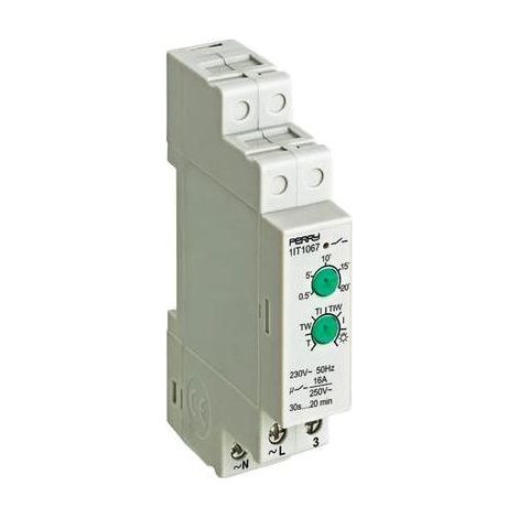 wallair N61145 TDR carril DIN 230 V AC eléctrico