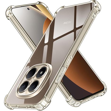 Funda para Xiaomi Redmi Note 15 Pro Plus 5G / Poco M8 Pro 5G, resistente a caídas, transparente. (1/5)