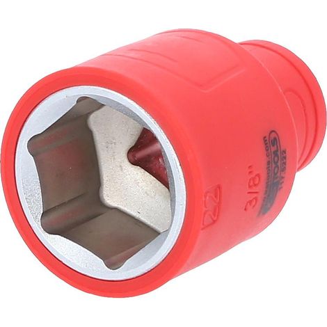 Douille isolée 3/8", 22 mm (1/4)