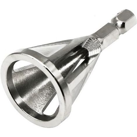 Fraise a ebavurer tubes et tiges filetees diametre 4 a 20 mm queue hexagonale 6,35 mm outil de deburrage pour tuyaux (1/4)