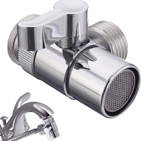 Robinet distributeur - distributeur de douche universel - pièces détachées pour vanne inverseuse, adaptateur de douche - W (1/5)