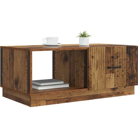 Maison Exclusive - Couchtisch Altholz 90 x 50 x 37 cm Holzwerksto