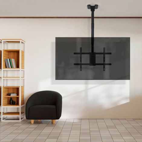 SOPORTE TECHO PANTALLAS 43-86 NEGRO