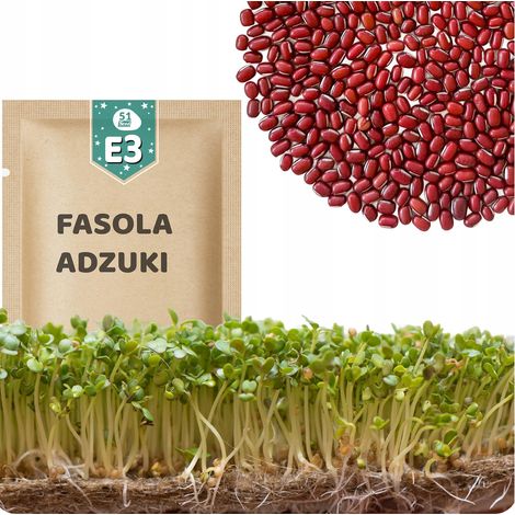 51Seed E03 SEMI DI GERMOGLI - FAGIOLI ADZUKI 50G