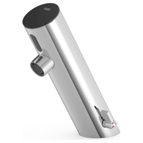 Mélangeur électronique de lavabo par capteur Chromé - TRES 39210301 (1/2)