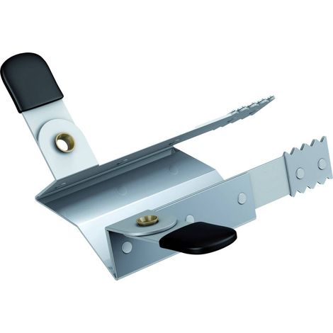 Olympia 7044 Blocco di sicurezza antisollevamento per tapparelle Argento