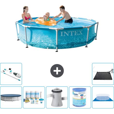Intex Piscine Tubulaire Ronde - 305x76 cm - 8-pièces S31331 (1/5)