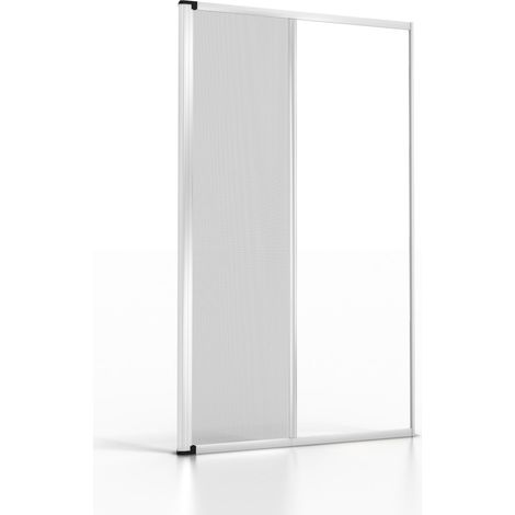 Bianco 150 x 250 cm Zanzariera Rullo Porta Finestra Alluminio