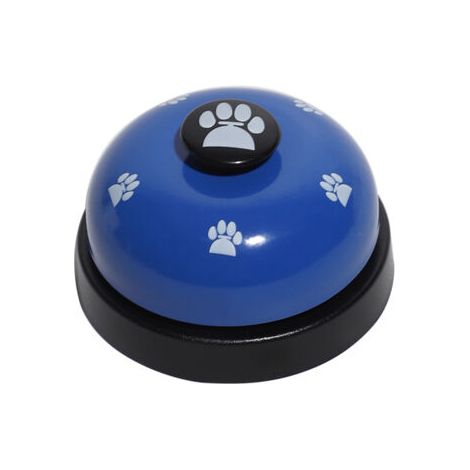 Hundeglocke, Trainingsglocke für Hunde, Kommunikationsgerät für Haustiere, blau