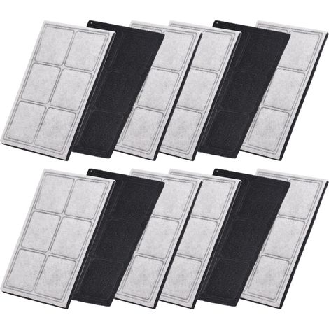 Compatible avec les filtres de fontaine à eau Drinkwell Platinum Cat, 12 filtres de remplacement, Blanc (1/5)