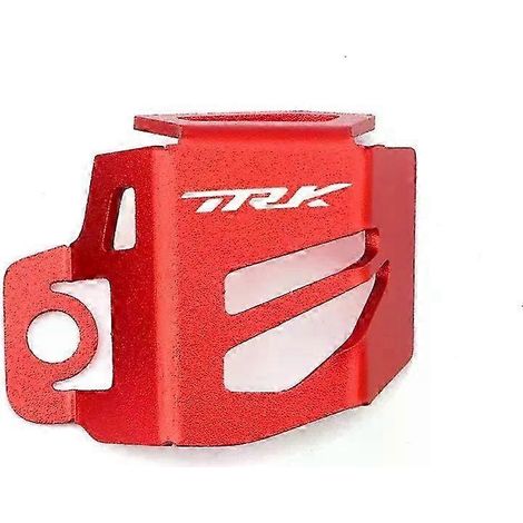 Nouveau pour moto Benelli Trk 702 X Trk702 Trk702x 2022 2023 2024 Couvercle de protection du réservoir de liquide de frein arrière (rouge) (1/5)