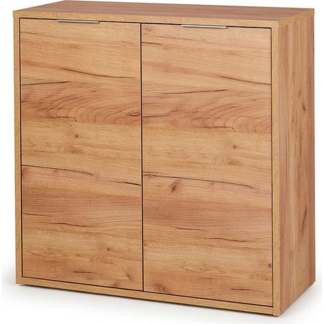 MEBLOMASTER - Commode Cabinet meuble de rangement - Panneaux de particules 24,8 kg Réf 465426 2404 - 80 x 80 x 35 cm - Voir photos pour détails (1/5)