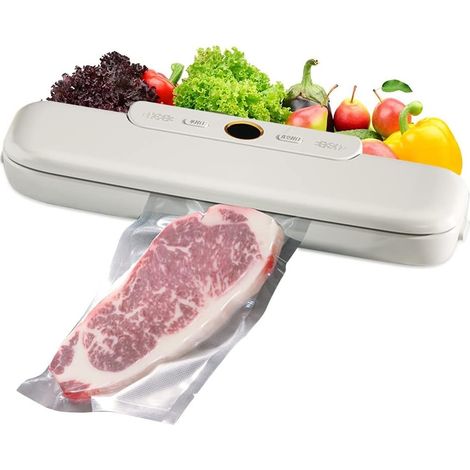 Machine d'étanchéité sous vide. machine d'étanchéité alimentaire sous vide. système automatique d'étanchéité à l'air. mode alimentaire sec et humide. conception compacte de 10 sacs sous vide. (1/5)