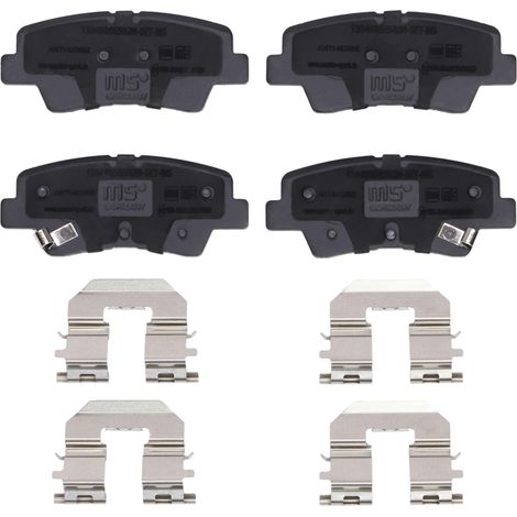 "MS" PREMIUM BREMSBELÄGE hinten HYUNDAI ACCENT IV, ELANTRA, I10, I20, I20 ACTIVE, I30, I40, I40 CW (1/5)