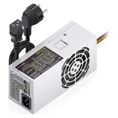 Fuente de Alimentación TFX Aisens ASPC-500TFX-PSE/ 500W/ Ventilador 8cm
