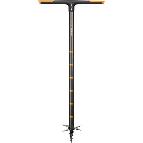 Herramienta para plantar Fiskars QuikDrill negro 10 cm diámetro (1/4)