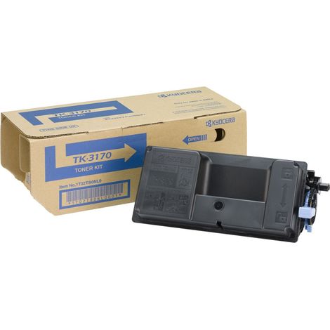 Kyocera Toner TK-3170 Schwarz bis zu 15,500 Seiten gem, ISO/IEC 19752