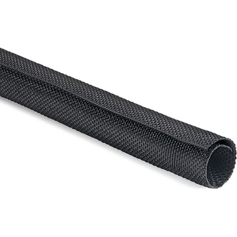 HellermannTyton 170-01017 Twist-In 32 Geflechtschlauch Schwarz Polyester 29 bis 32 mm 2 m (1/3)