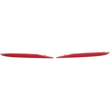 Réflecteur de garniture de pare-chocs arrière, 2 pièces, 92406 AA000, remplacement gauche droite pour Elantra Sedan 2021 à 2023 rouge (1/5)