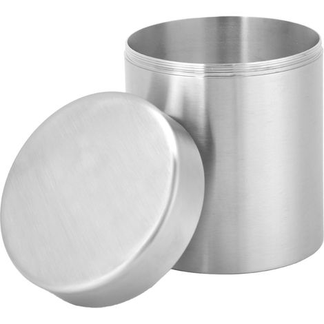 boîte de rangement-Boîte à Thé et Café en Acier Inoxydable 304 de 400ml, Conservateur Hermétique pour Stockage Alimentaire (1/4)