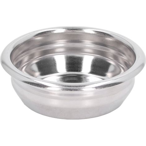 Edelstahl-Siebträger, 2-Tassen-Filterkorb, porös, Zubehör für Kaffeemaschinen mit 58-mm-Griff (1/5)