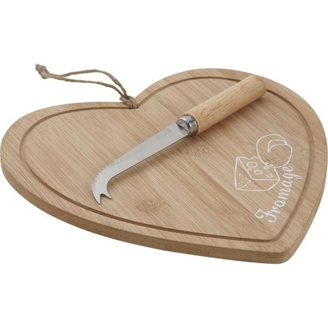 Plateau à fromage en forme de coeur (1/4)