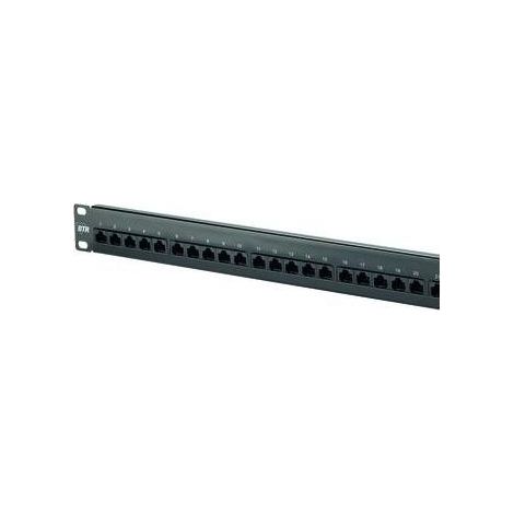 METZ CONNECT Patchpanel 25Ports 1HE Cat3 44,45x482,6x150mm 130814-0203-E (1/5)