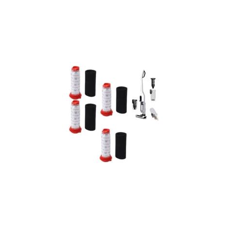 Ede Lot de 4 filtres de rechange pour aspirateurs sans fil Bosch 754176 754175 BCH6 (1/2)