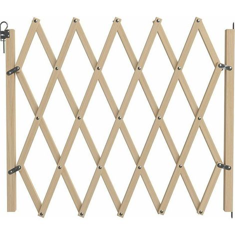 Extendable Wooden Pet Gate (1/2)