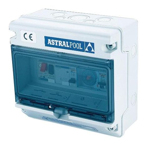 Caja de control Astralpool tipo b protección IP65 temporizador 24h