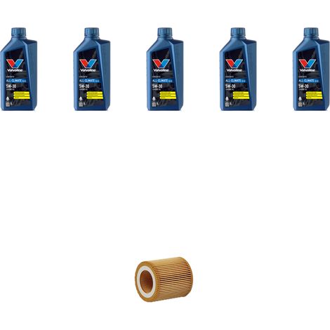 Kit filtro olio e 5L compatibile con Bmw serie 3 Gt (F34) 320i 135kw dal 2013 (1/3)
