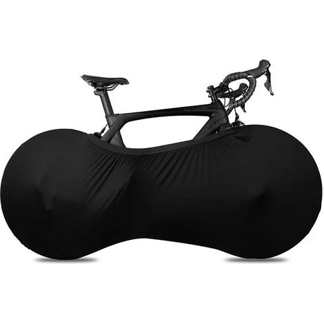 Schwarze Schutzhülle – Waschbar für Mountainbikes und Indoor-Bikes – Staubdicht (1/5)