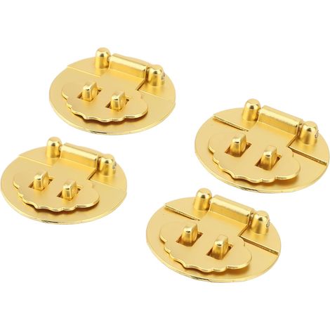 TOPINCN Loquet pour boîte en bois, serrure ronde vintage alliage (1/5)