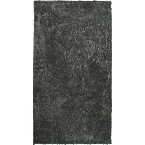 Shaggy Rug EVREN Dark Grey 80 x 150 cm (1/5)