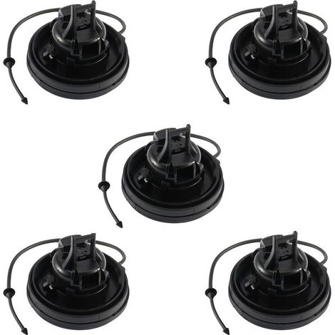 Cinco tapones interiores del depósito de combustible 1508N7 para Citroën C3 / C-Elysee / C5 / C6 / DS5 308 / 301 / 2008 / 508 / RCZ