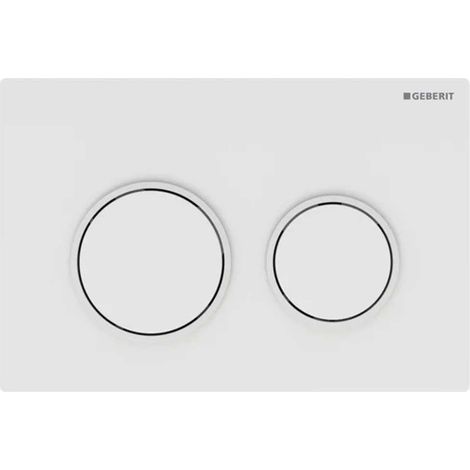 Geberit Omega20 - Betätigungsplatte, weiß 115.085.11.1