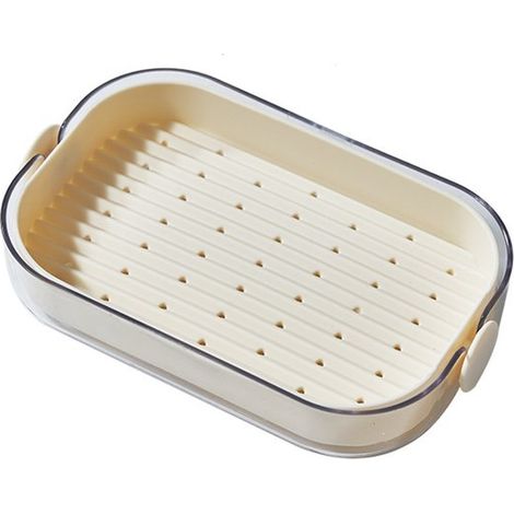 Portasapone con vassoio raccogligocce, porta spugna con vassoio di raccolta per cucina e bagno (1/5)