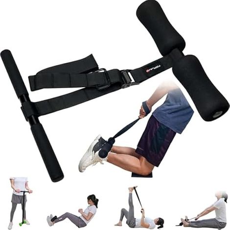 Sangle Pour Curls Nordiques - Entraînement Hamstrings - Étirement Postérieur - Barre Pour Abdominaux - Renforcement Avant-Bras - 1 Pièce (1/5)