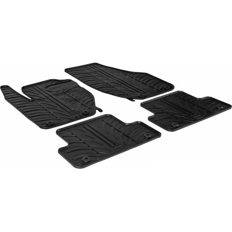 Set tappeti su misura in gomma - compatibile per Volvo V40 (09/1205/20) - Volvo V40 Cross Country (01/1305/20)