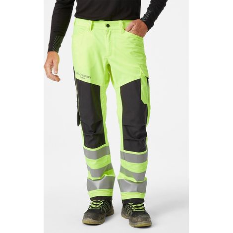 Helly Hansen Pantalón de Seguridad Reflectante Amarillo (1/2)