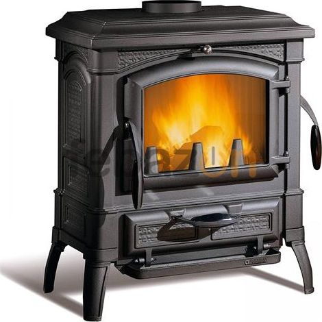 La Nordica Extraflame stufa a legna Isetta Evo 4.0 in ghisa smaltata 7,3 kw 209 m riscaldabili (1/4)