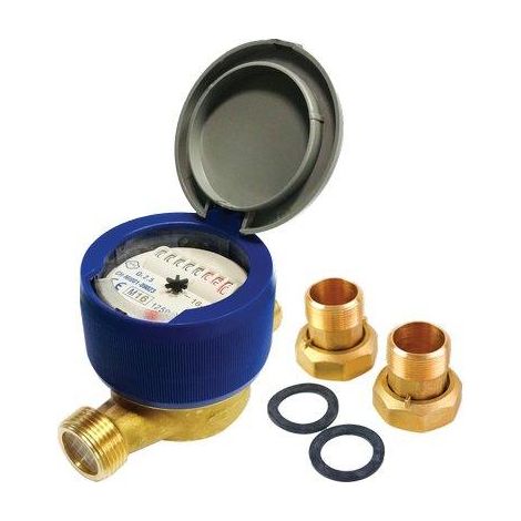 CONTATORE ACQUA FREDDA SDRY USF8/15  QUADRANTE ASCIUTTO 1/2M