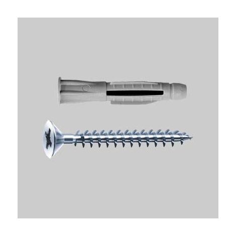 Tassello con vite top-v-cb diametro 10x60 - vite 6x70 conf. da 40 pz