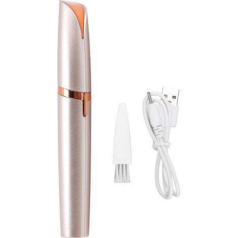 Sourcil électrique rechargeable USB, épilateur visage sourcils portable homme femme (1/5)